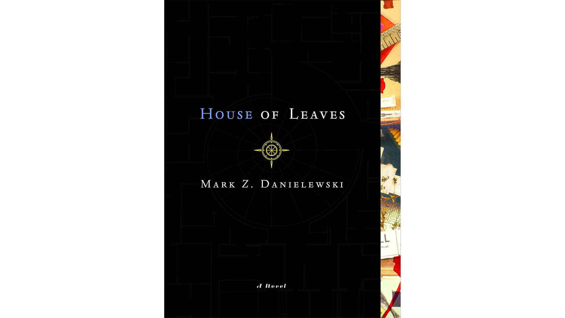 Omslaget till boken House of Leaves